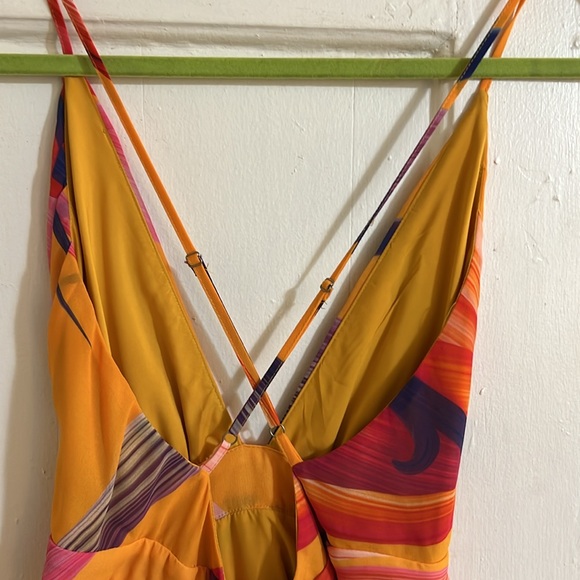 Multi-print maxi dress - Picture 3 of 4